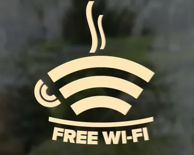 фото Наклейка «FREE Wi-Fi»