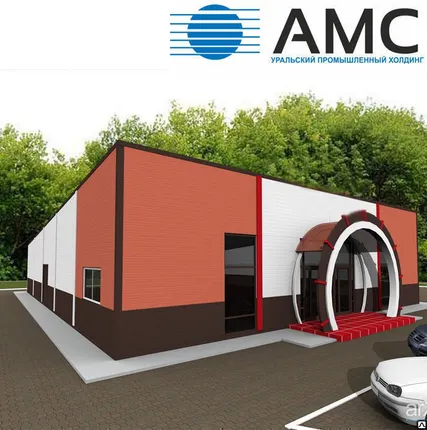 Фото №0 Кафе из сэндвич панелей