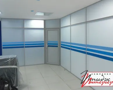 фото Межкомнатные перегородки матовые