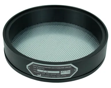 фото Лабораторное сито из оцинкованной стали ТАГЛЕР СЛК-200 d 2,5 мм