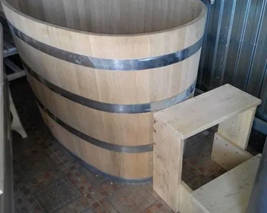 фото Купель деревянная (1,5*1,0)