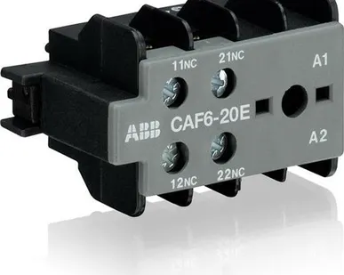 фото CAF6-20-E Контакт фронтальный 2НО для B(C)6-, B(C)7-40-00, VB(C)...(A) ABB, GJL1201330R0006