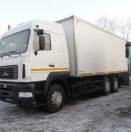 Фото №0 Фургон МАЗ 6312С9 с прицепом