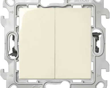 фото Механизм выключателя 2-кл. 1п 2мод. СП Simon 24 10А IP20 Push&Go сл. кость Simon 2420398-031