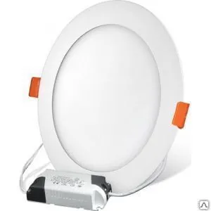 фото Встраиваемый светодиодный светильник без подсветки союз slp-rus-12-840-168