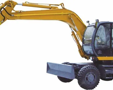 фото Гидромолот 800 кг на базе экскаватора 16,5 тонн