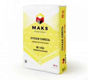 фото Сухая смесь универсальная М-150 (Maks) ( 50 кг)