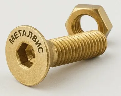 фото Латунный крепеж