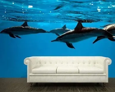фото 3D натяжные потолки