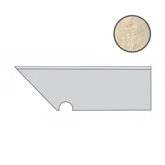 Фото №0 Atlas Concorde AIX Aix Blanc Battiscopa Sag.Sx. (A0SN) Керамогранит