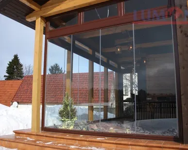 фото Безрамное остекление