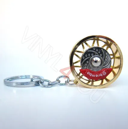 Фото №0 Брелок диск золото