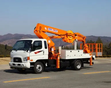 фото В аренду автовышку с большой корзиной