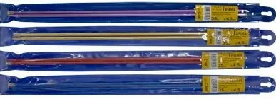 фото прямые CNK цв.металл d 4.5 мм 35 см GAMMA