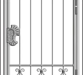 фото Калитка К-12 (кв.10)