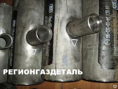 Фото №0 Тройник сварной 159х6-57х5 ст.08Х18Н10Т