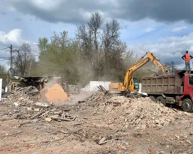 фото Демонтаж зданий и сооружений в Москве и Московской области