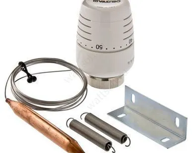 фото Valtec, Термоголовка С Выносным Накладным Датчиком 2 М, Диап. 20 - 60°C