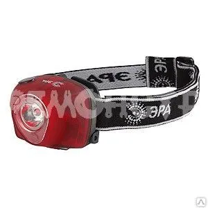 фото Фонарь налобный светодиодный 3 W LED коллиматор 4 режима G3W ЭРА (1/25)