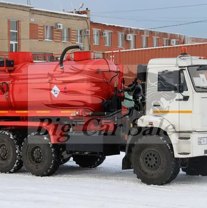 Фото №3 Автоцистерна нефтепромысловая АКНС-10 на полноприводном шасси КАМАЗ 43118