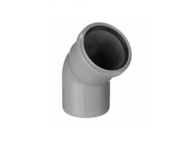 фото Отвод 90 (45°) для внутренней канализации HTB Ostendorf