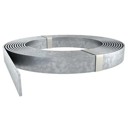 Фото №0 Проводник плоский оцинкованный 40/5мм (50кг/30м) (РФ)