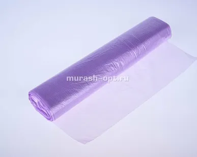 фото Фасовка "Клевер" 30*40см 14мкм ролик 100шт фиолетовый (5/70)