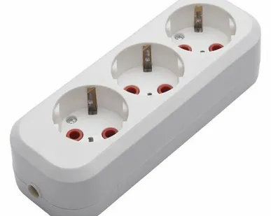 фото Колодка 3-х местн., с з/к без выкл. 250В, 16А, IP20 (...