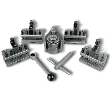 фото набор быстросменных резцедержателей набор быстросменных держателей инструмента metal master 120-220 мм на 40 позиций (5 шт.)