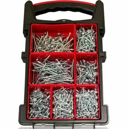 Фото №0 Набор саморезов в систейнере WOODWORK 850 штук PHA-SK