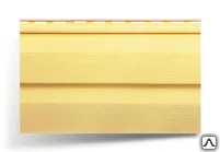 Фото №0 Сайдинг Аляска желтый