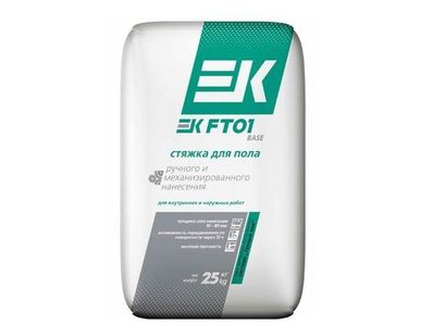 фото ЕК FT01 BASE стяжка для пола 25 кг