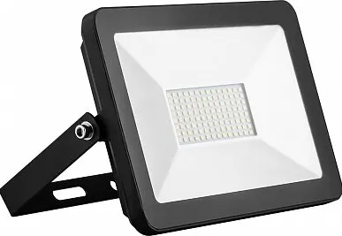 фото Прожектор светодиодный SAFFIT 2835 SMD, 50W 6400K AC220V/50Hz IP65, черный, SFL90-50