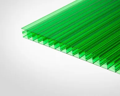 фото СОТОВЫЙ ПОЛИКАРБОНАТ (ЗЕЛЕНЫЙ) (2100*6000*4)