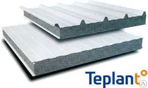 Фото №0 Сэндвич-панель ПКБ Теплант-Универсал МВ 200 х1000 0,5/0,5 RAL/RAL