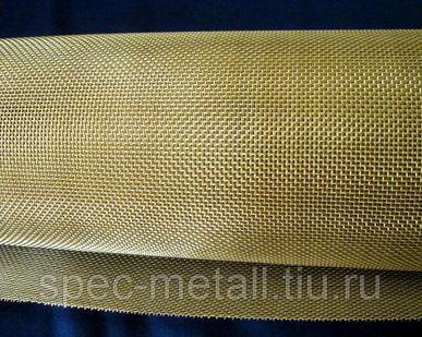 фото Сетка тканая латунная Л63 0,4 х 0,9