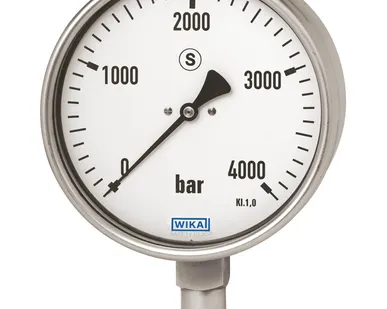 фото Электроконтактный Манометр 400 Bar D100 G1/2 RCH LEWA