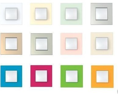 фото Рамка UNICA QUADRO (голубика)