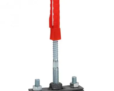 фото Держатель фасадный для полосы до 50мм L-100мм (РФ)