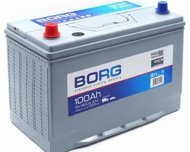 фото Аккумулятор BORG Standard Asia 125D31R 100 Ач п.п. (ТУРЦИЯ)
