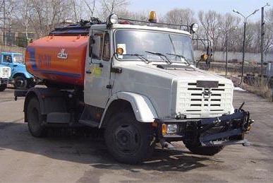 фото Заказать поливомоечную машину MERCEDES U400 WBT 35