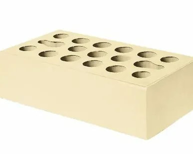 фото Кирпич облицовочный одинарный (цвет - пшеничное лето) ПЛ 1НФ (1под=444шт) пр-во Нижний Новг