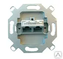 фото EPUAE8-8UPOK5 JUNG ECO PROFI Компьютерная розетка cat.5e, 2 терм., экран.