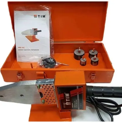 Фото №0 Паяльник для PPR труб и фитингов 800 Вт (20-40 мм) TIM арт. WM-10C