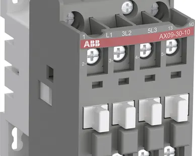 фото AX25-30-10-80 Контактор 3-х полюсный 25А AC3, с катушкой управления 220-230В АС ABB, 1SBL931074R8010