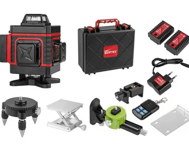 фото Лазерный невелир Wortex LL 0340 / 4 плоскости 360° / луч зеленого цвета