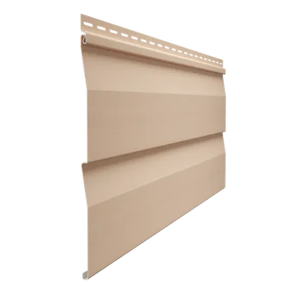 Фото №0 Сайдинг Docke Корабельный брус D4, 5DL Персик Деке Стандарт виниловый