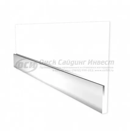 Фото №0 Начальная планка (сайдинг блок-хаус) RAL 7004 (Серый)