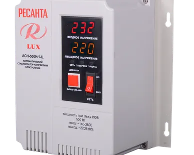 фото Стабилизатор напряжения Ресанта АСН-500Н/1-Ц LUX