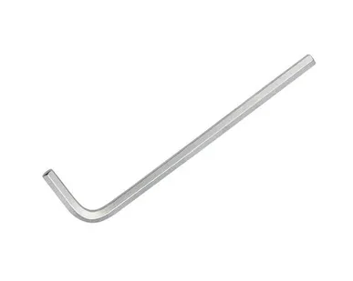 фото Ключ "Эксперт" имбусовый длинный, Сr-Mo, сатинированное покрытие, НEX 6, ЗУБР, 1 шт